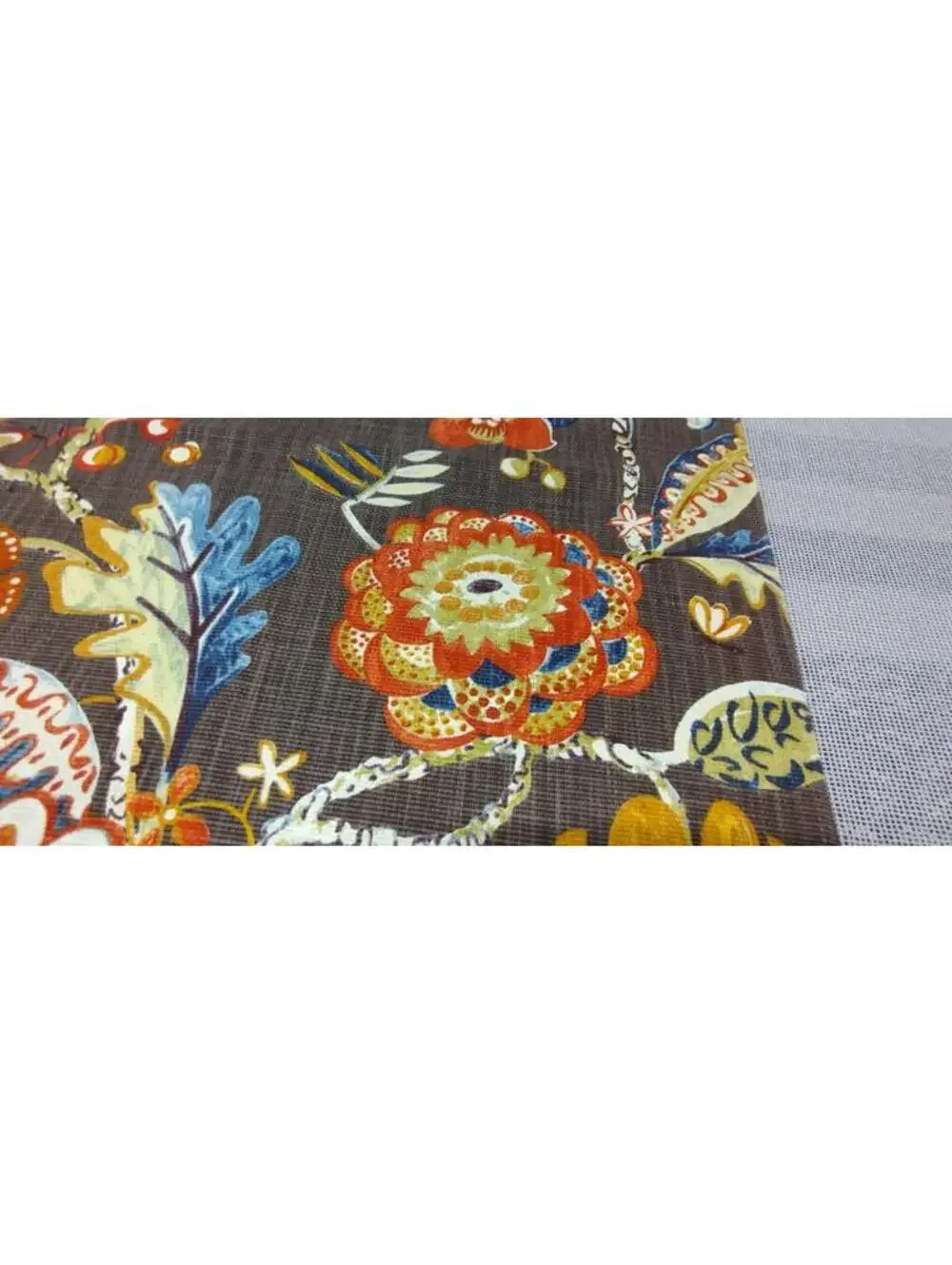 Bohemian Floral Wild Big Flowers Pindler Cotton Designer Fabric Sampler 23 x 23